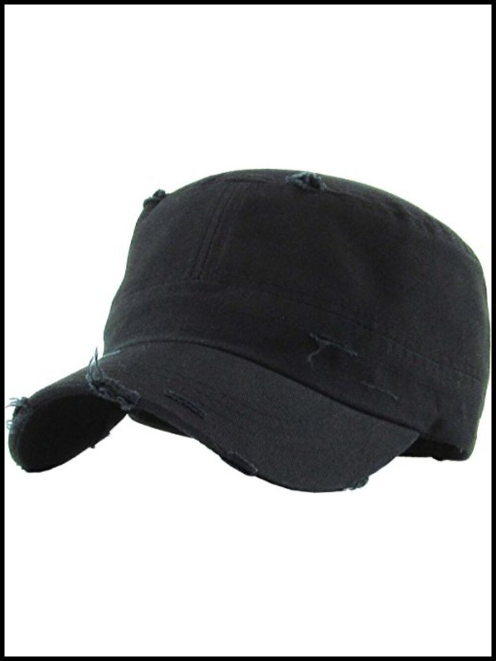 100% Cotton Vintage Newsboy Cadet Cabbie Hat Adjustable Women's